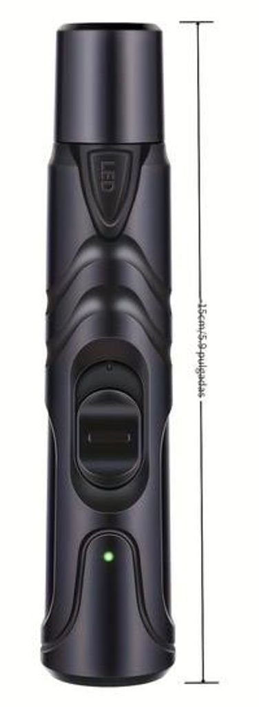 Elektrischer Nagelknipper und Nagelvijl, USB-ladbar, für Hunde geeignet, robustes Plastikdesign, sicher ≤36V, einfach zu bedienen, für Nagelkni...
