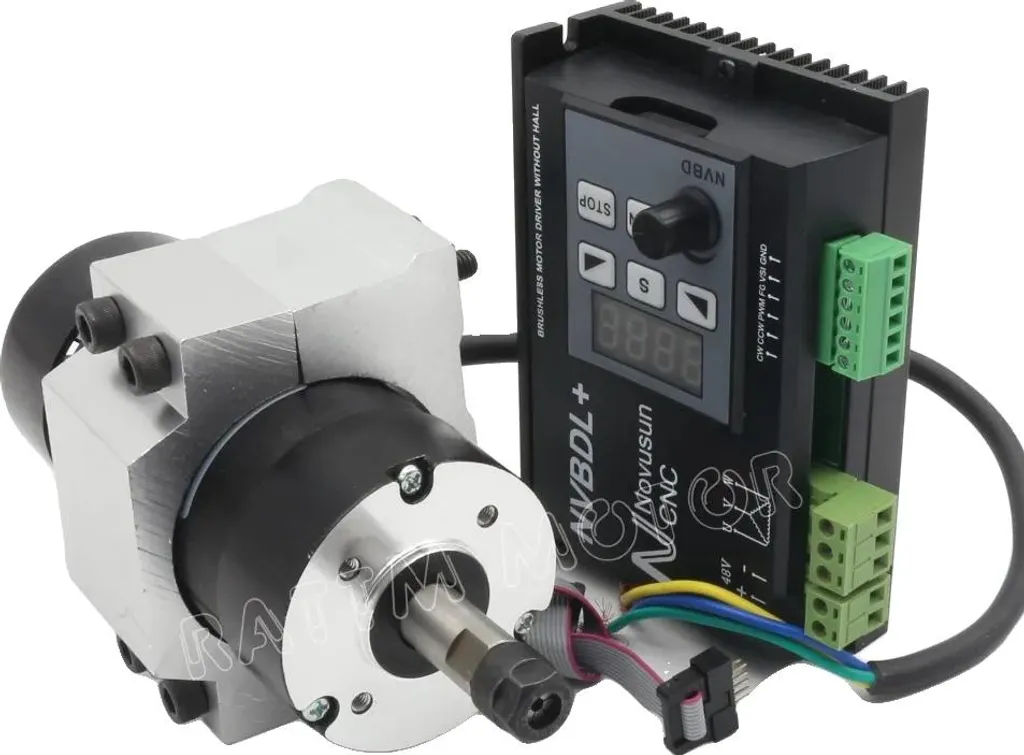 Moteur de broche pour routeur CNC et gravure bois refroidissement air