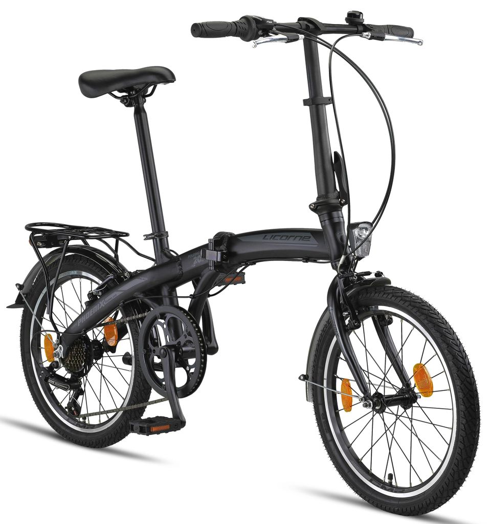 Licorne Bike Phoenix 2D, vélo pliant en aluminium 20", Image du produit 