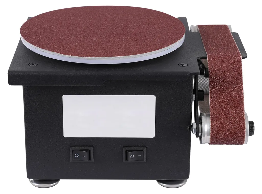 Ponceuse multifonction compacte à vitesse ajustable et châssis noir