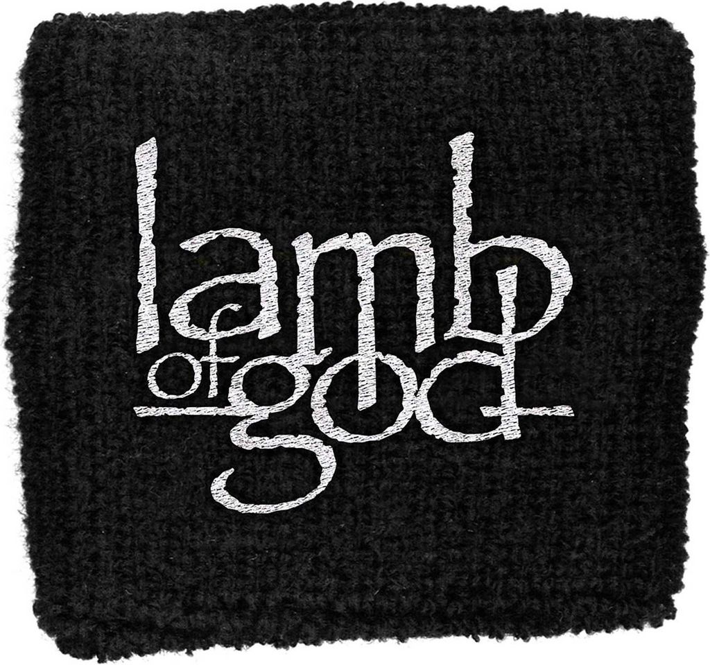 Lamb Of God - Armband Logo RO5597 (Einheitsgröße) (Schwarz)