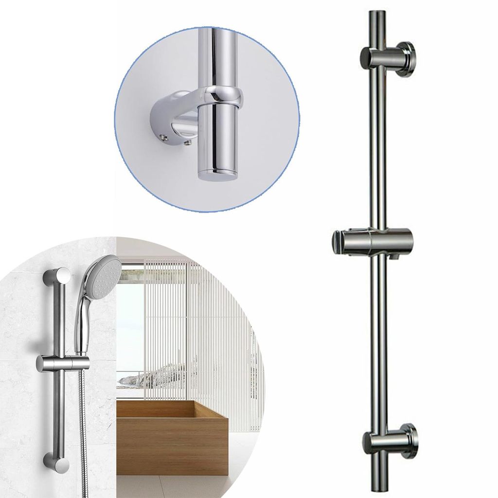 Duschstange Brausestange Edelstahl 304 Wandstange mit Produktbild 