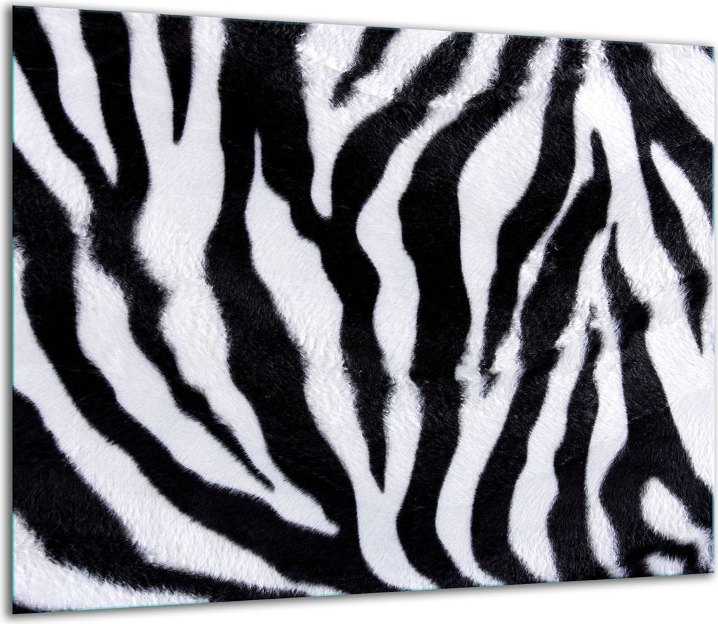 Herdabdeckplatten Glaskeramikkochfeld-Abdeckung Spritzschutz Glas 60x52cm Muster