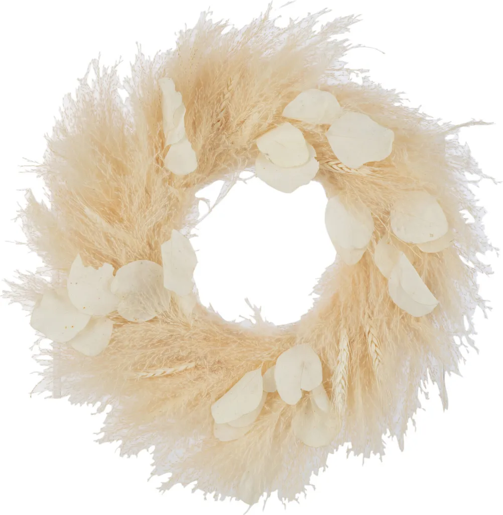 Couronne végétale naturelle J-Line Large : déco durable sans soin