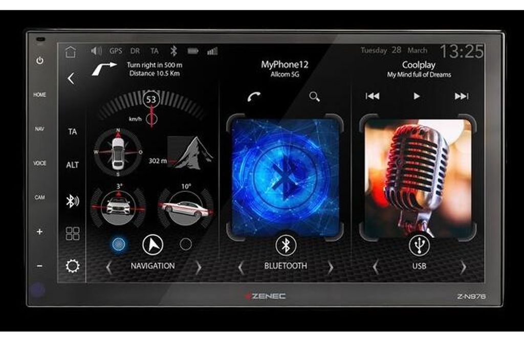 Zenec Z-N976 Moniceiver con display da 9 pollici Immagine del prodotto 