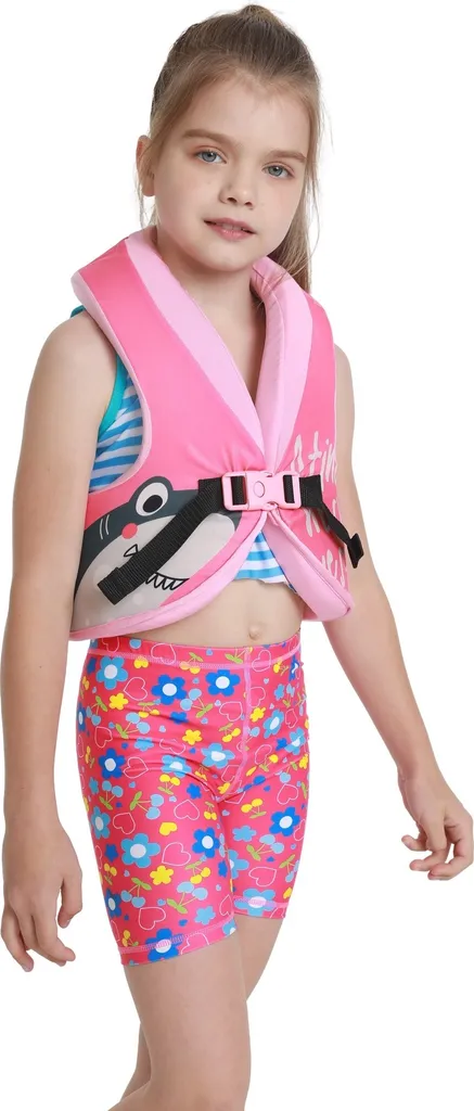 Gilet de sauvetage mousse MASTER Evee rose pour enfant de 25 à 35 kg