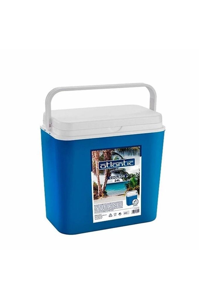 Atlantic 4037, Blau, Weiß, Polypropylen (PP), 24 l, 390 mm, 240 mm, 390 mm