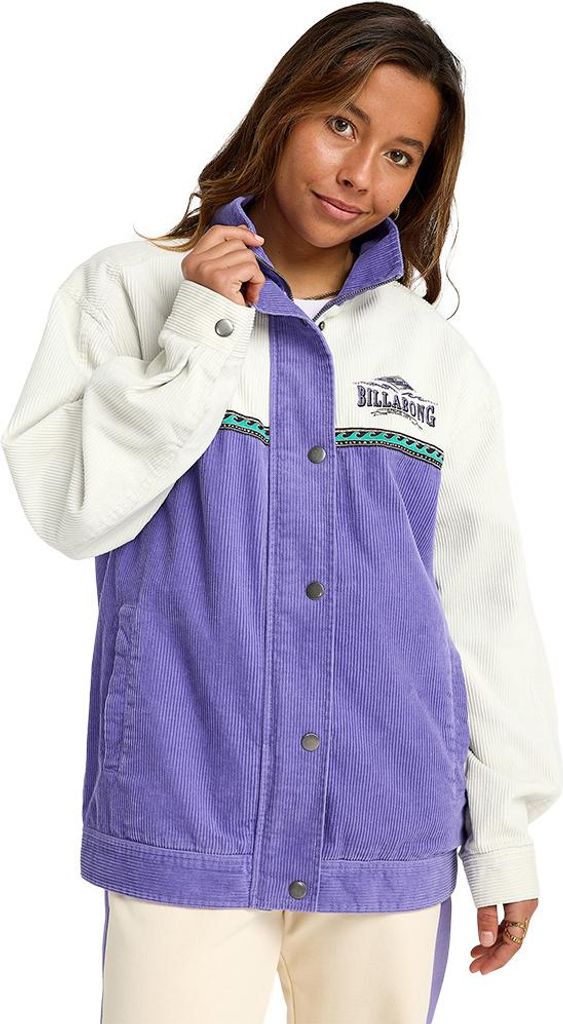 Billabong Set The Wave Jacke Lila S Damen Lila S