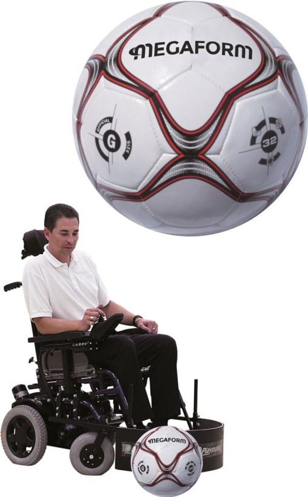 Megaform Fußball rollstuhlgerecht multicolor für Kinder Produktbild 
