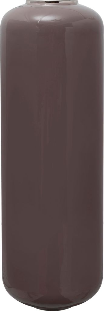 Bodenvase Art Deco 190 Grau / Silber