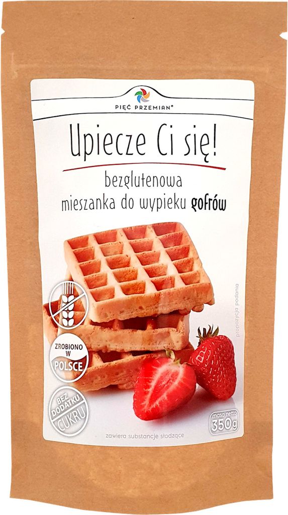 Five Transformations glutenfreie Waffelbackmischung 350 g