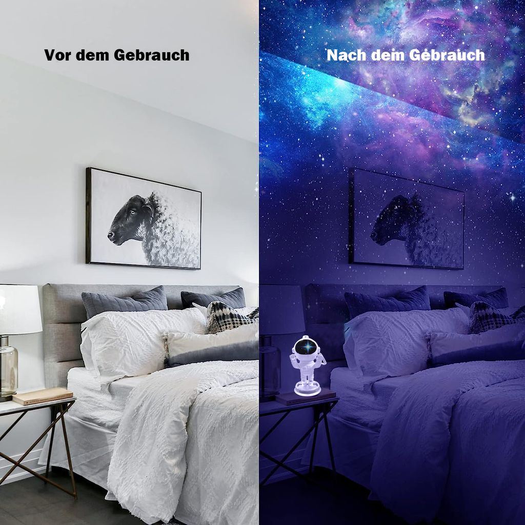 Sternenhimmel Projektor Astronaut Galaxie Produktbild 8