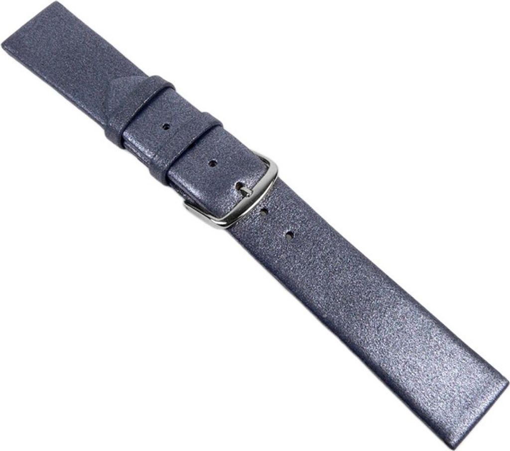 Design I Ersatzband Uhrenarmband Kalbsleder Graphit 20498S, Stegbreite:16mm