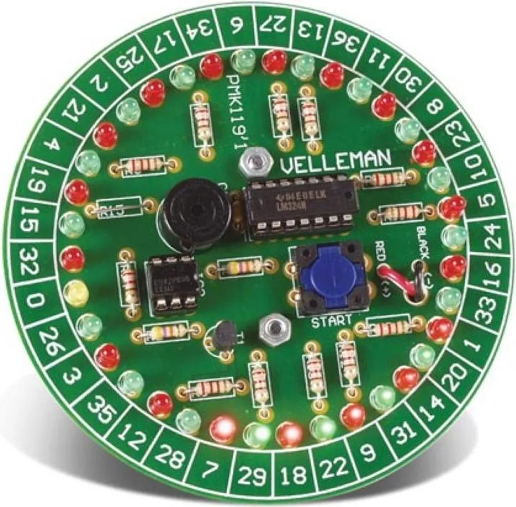 Roulette Moderna Black Edition - Complemento d'Arredo e Gioco