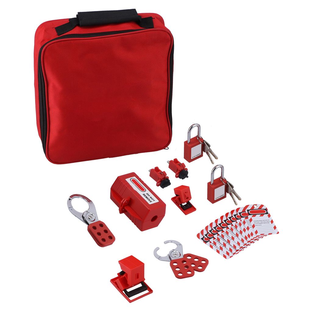 Elektrische Verriegelung,Verriegelung von Leistungsschaltern,Elektrisches Vorhängeschloss,Lockout Tagout Kit,Elektrisches Sicherheitsschloss,Verri...