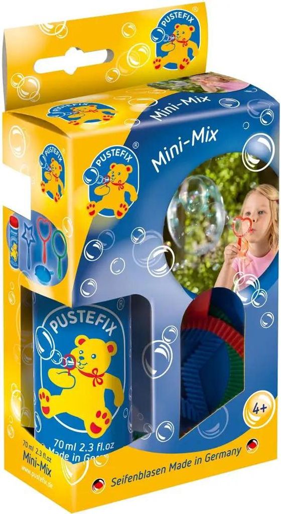 Pustefix 3 anelli di bolle di sapone bolle di sapone Immagine del prodotto 