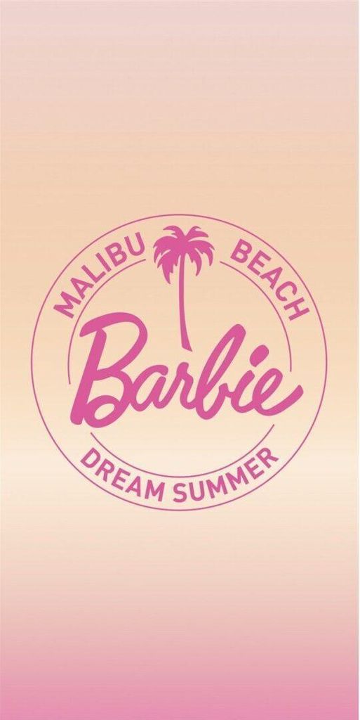 Barbie Badetuch 70 x 140 cm - Malibu Produktbild 