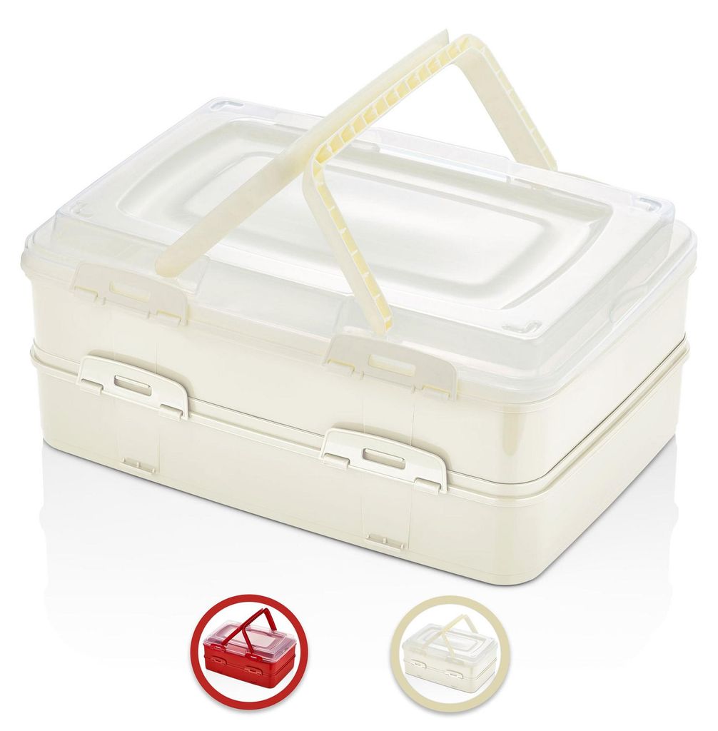 Herzberg Transportbox für Gebäck zum Mitnehmen (Elfenbein) Produktbild 