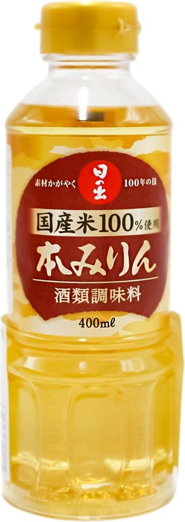 Hinode Kokusanmai Hon Mirin 13,5%vol. 400ml (Süßer Reiswein zum Kochen)