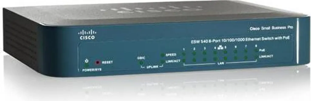 Switch Cisco ESW-540-8P-K9 avec 8 Ports PoE Gigabit et Gestion Avancée