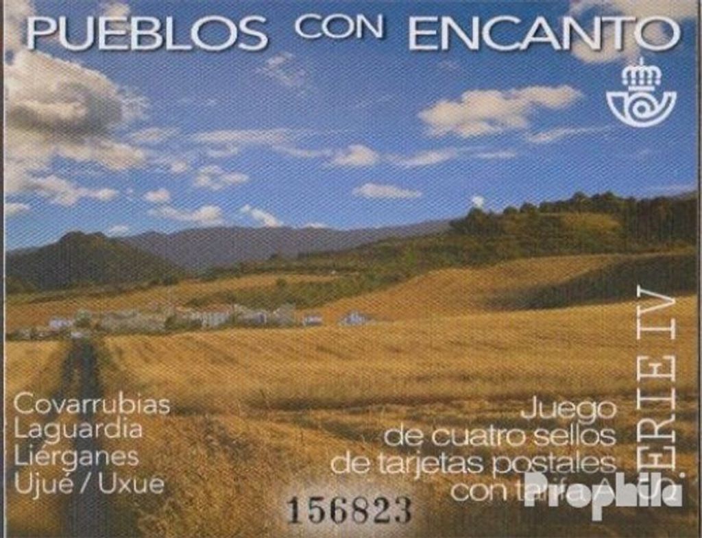 Briefmarken Spanien 2019 Mi MH0-80 (kompl.Ausg.) postfrisch Dörfer mit Charme