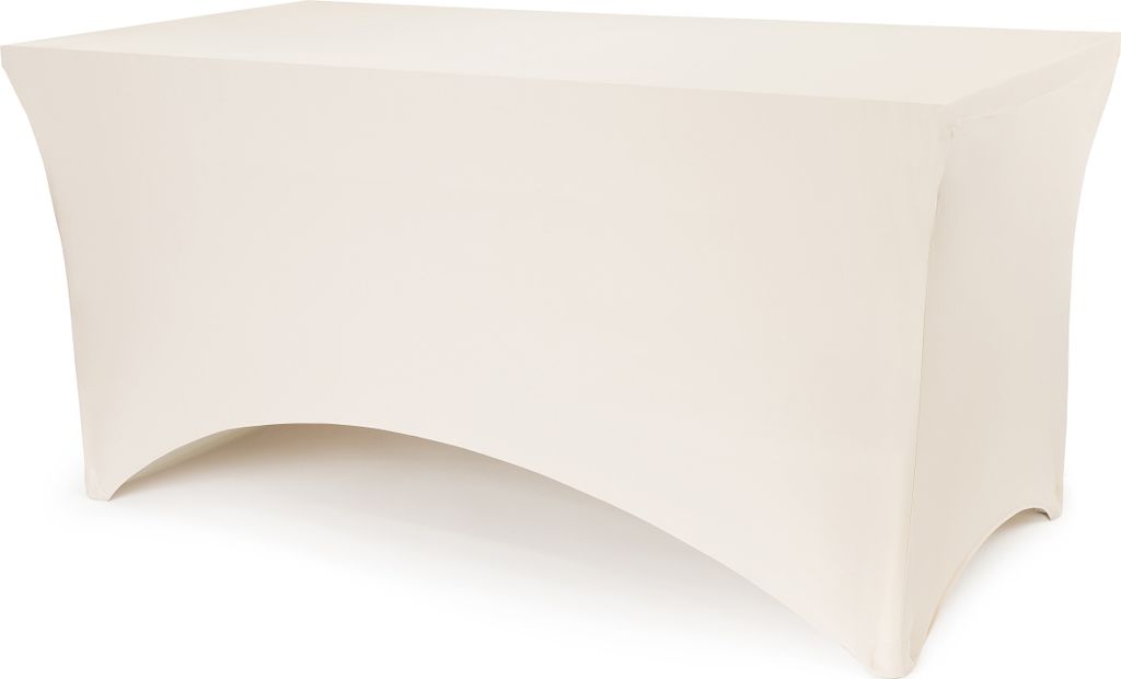Bankett-Tischbezug 183x76x74cm beige
