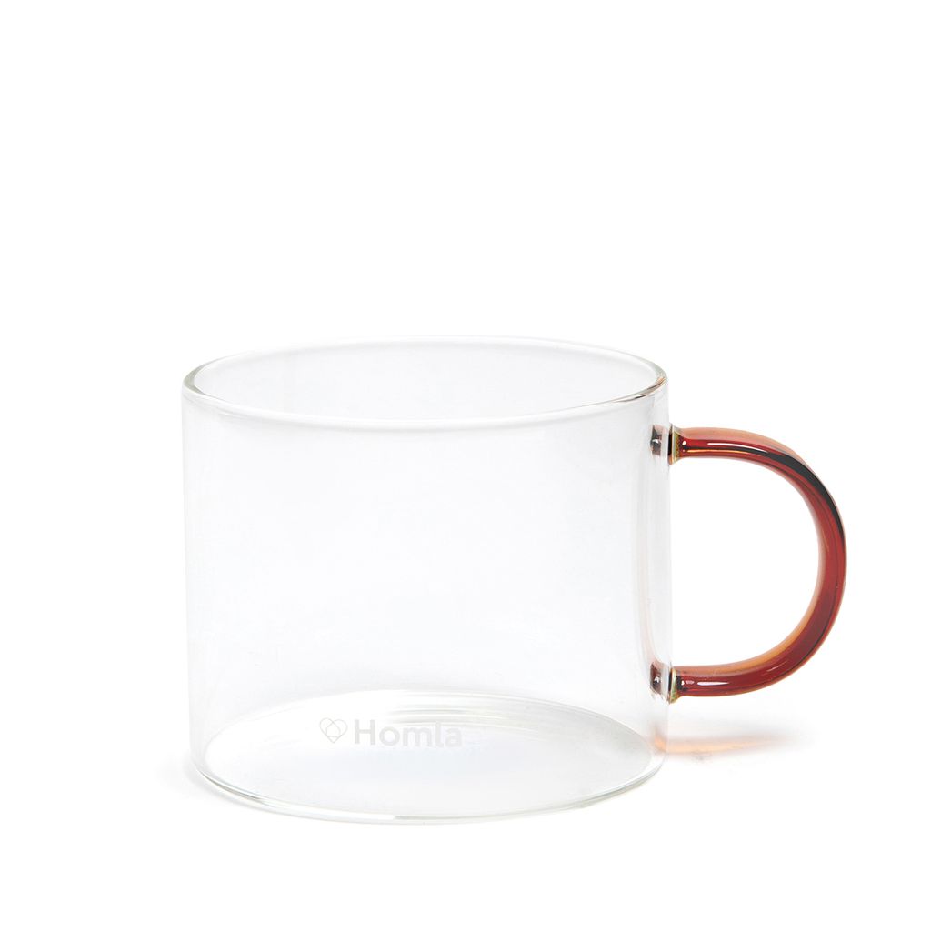 HOMLA Szklanka GLOSSY z miodowym uchem 0,44 l Zdjęcie produktu 