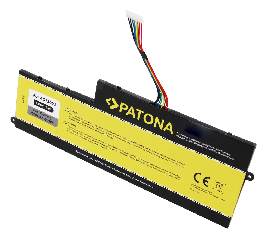Batterie Acer Aspire V5 E1 AC13C34 Li-Pol 2200mAh 11.4V Haute Qualité