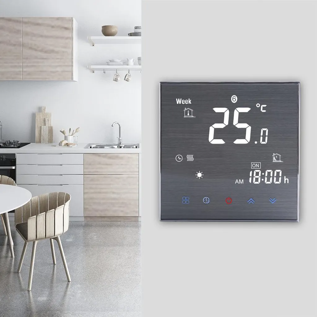 Contrôleur de Température Numérique pour Plancher Chauffant à Eau - 5