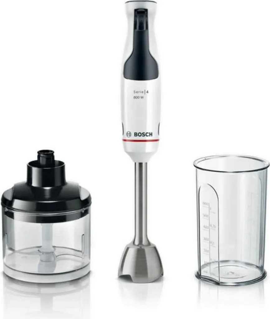 Minipimer Bosch MSM4W420 ErgoMaster 800W con Connessione in Ceramica