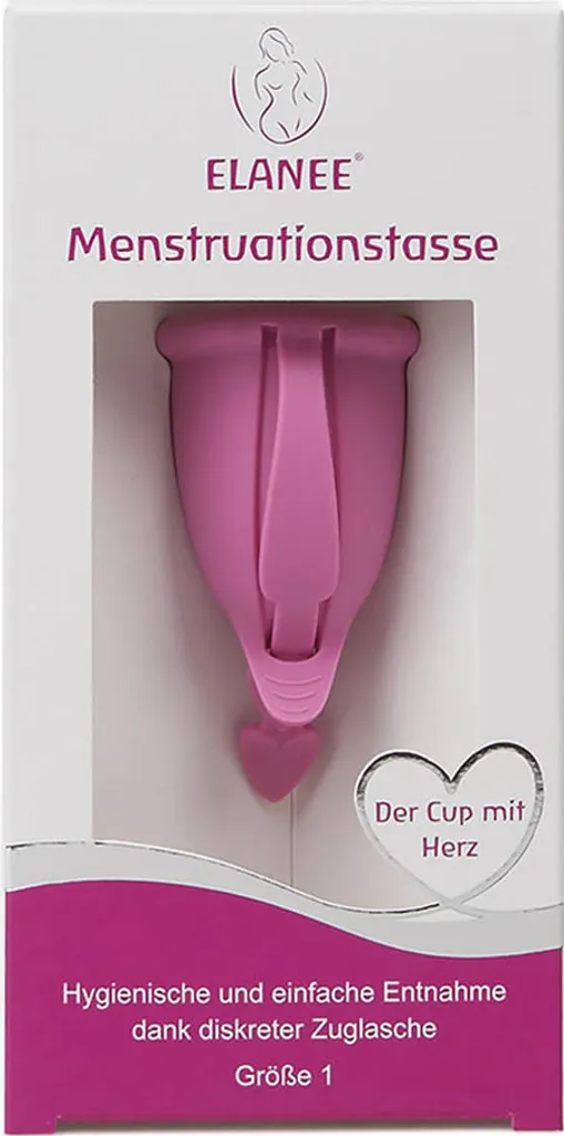Coppetta mestruale - misura 1 rosa