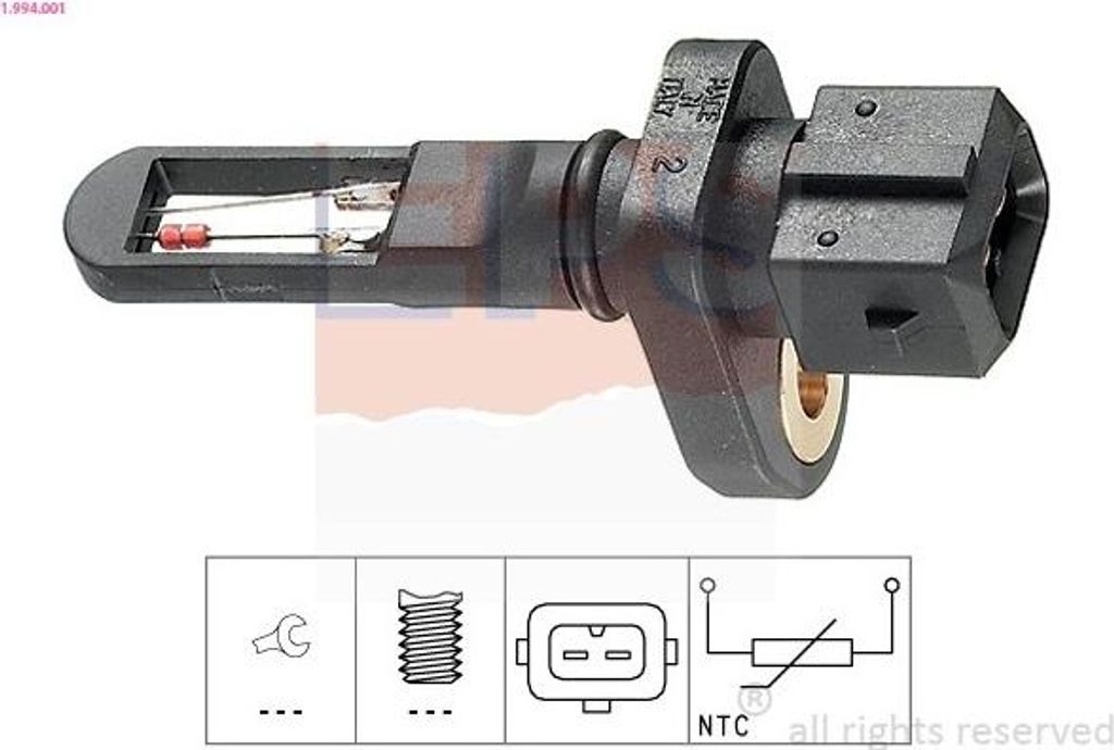 EPS Sensor, Ansauglufttemperatur