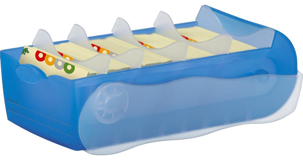 HAN Croco A8, Kunststoff, Polypropylen (PP), Blau, Weiß, Produktbild 