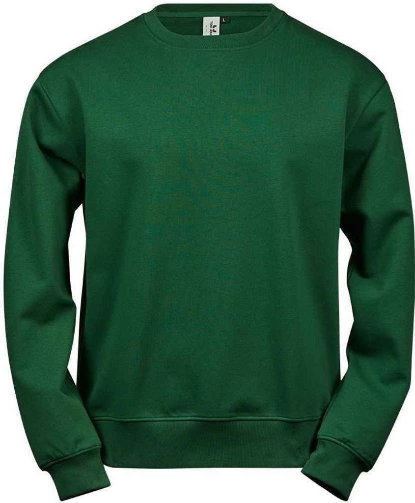 Tee Jays - "Power" Sweatshirt Baumwolle aus biologischem Anbau für Herren PC4713 (XL) (Tannengrün)