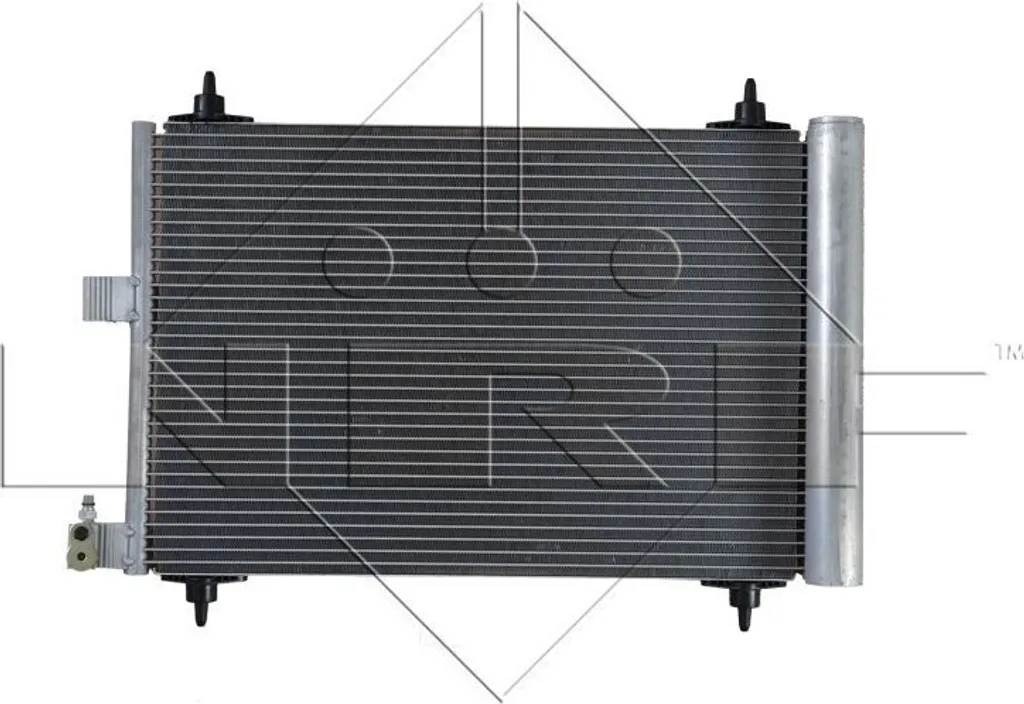 Radiateur de climatisation pour Peugeot 407 et 607 avec sécheur NRF