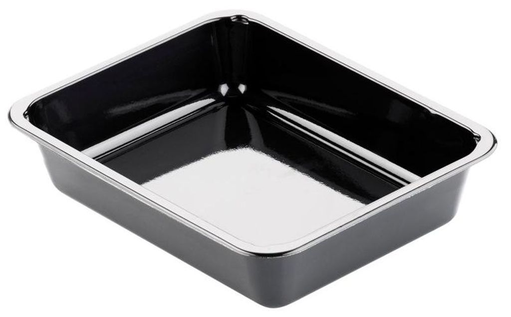 270x DUNIFORM CPET-Schale 225 x 175 x 54 mm Schwarz ungeteilt
