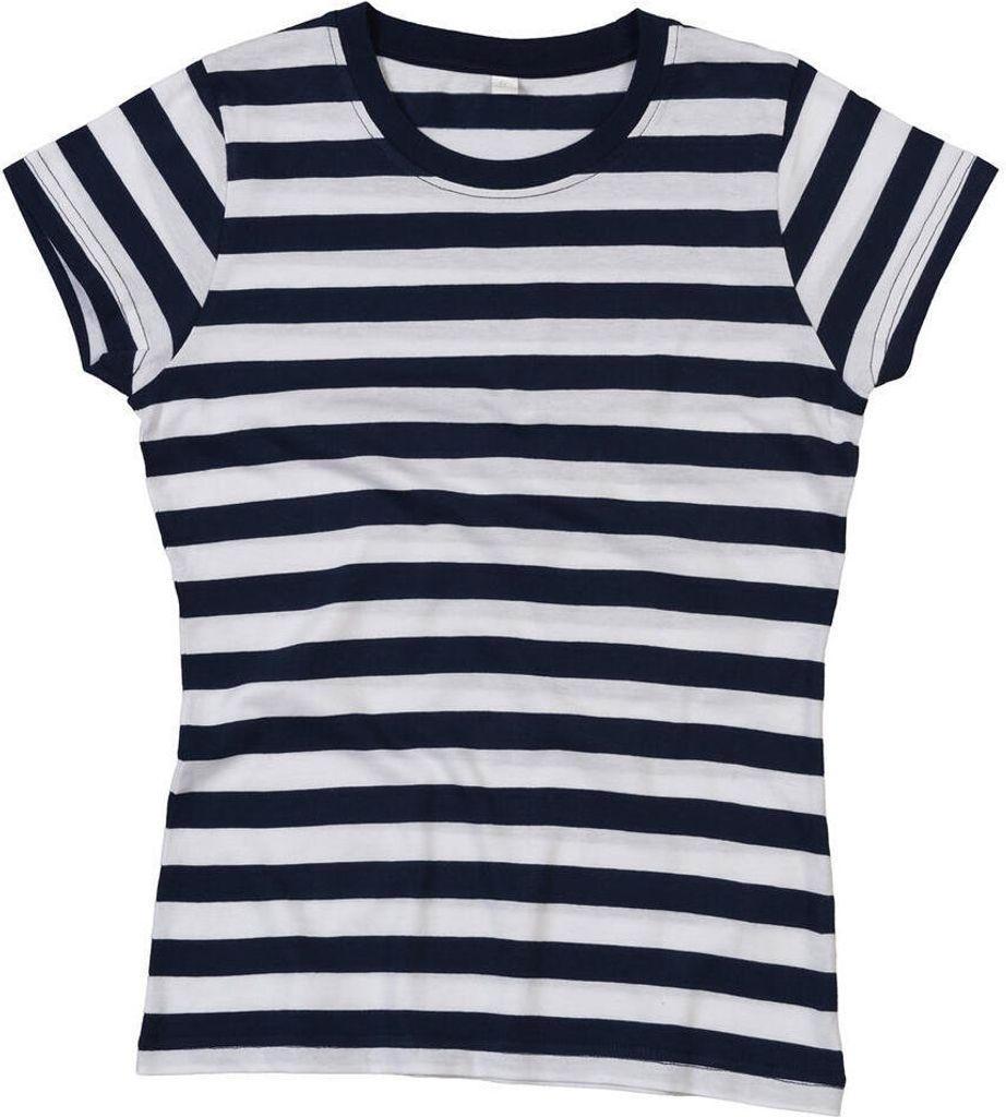 Mantis M110S | Damen T-Shirt modisch gestreift - Farbe: Produktbild 