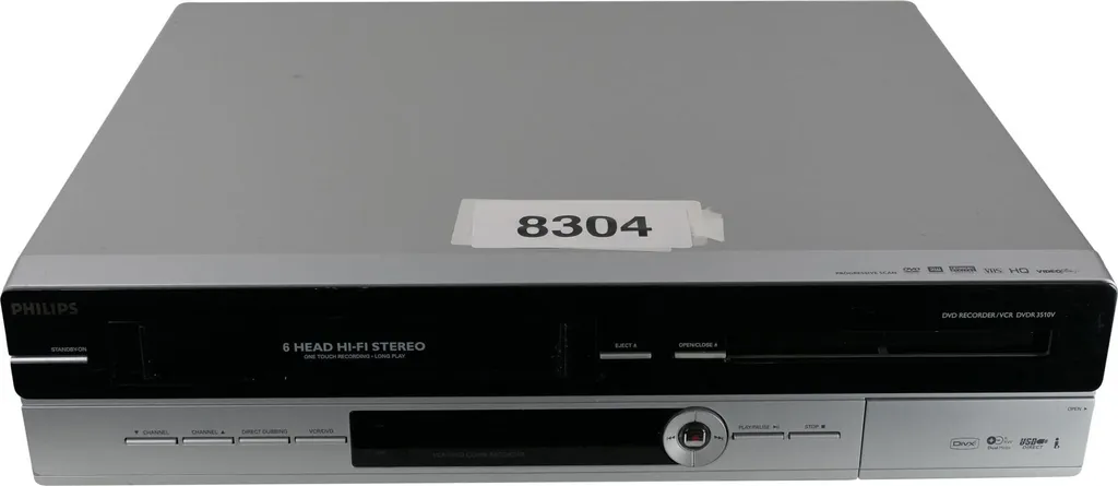 Combiné DVD VHS Philips DVDR3510V/31 - Idéal pour Convertir vos Cassettes - 3