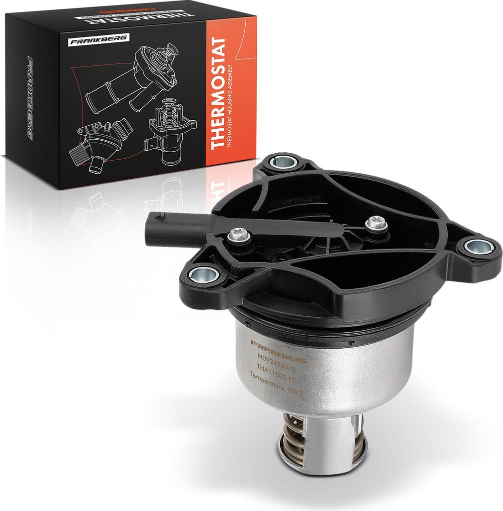 Frankberg 1x Thermostat Kühlmittel für Audi A6 Avant A7 Sportback A8 Q7 Q8 Bj ab 2018
