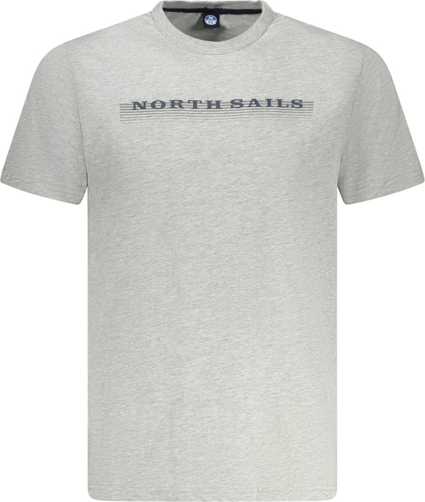 Kurzarm Rundhals T-Shirt mit Logo North Sails : Größe - M Größe: M