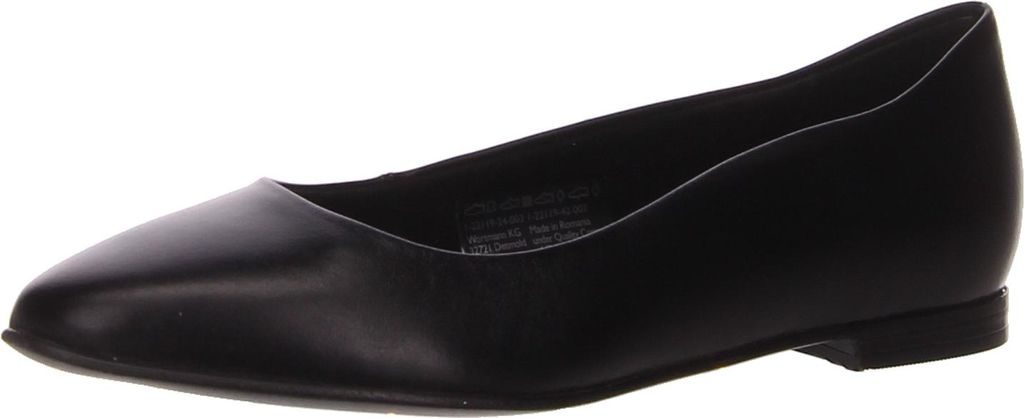 Tamaris Ballerina in schwarz, Gr. 41
