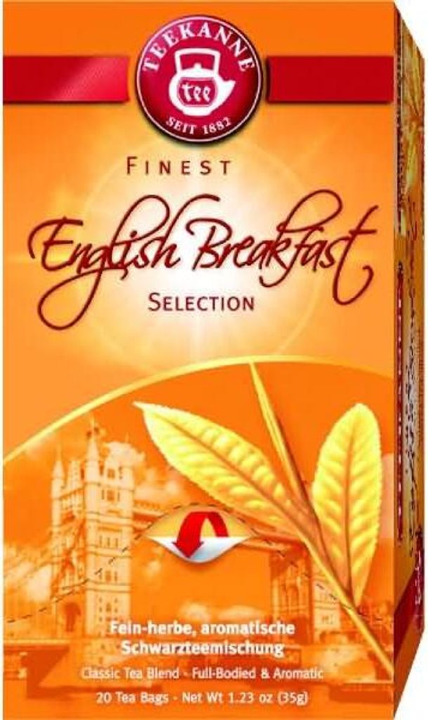 Teekanne Tee Premium English Breakfast, 20 Portionsbeutel à Produktbild 