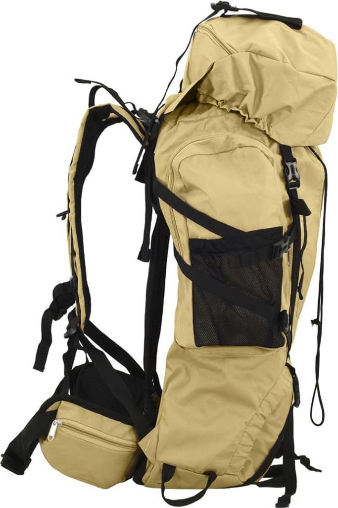 vidaXL Wanderrucksack Khaki 60 L Oxford-Gewebe Produktbild 
