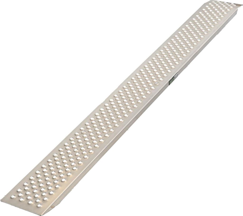 TRUTZHOLM 1 x Alu Auffahrrampe 200 x 22 cm 200 kg gelocht Produktbild 