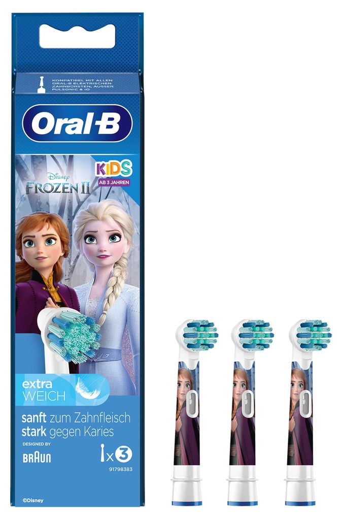 Oral-B Brosses à dents La Reine des Glaces II 3 pièces Image du produit 