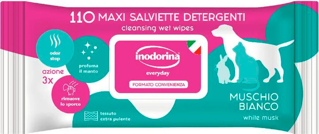 Inodorina Wipes 110: Il Segreto per un Pet Sempre Profumato e Pulito