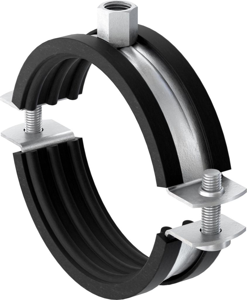 Fischer Rohrschelle FRS 72-80 M8/M10 zinklamellenbeschichtet