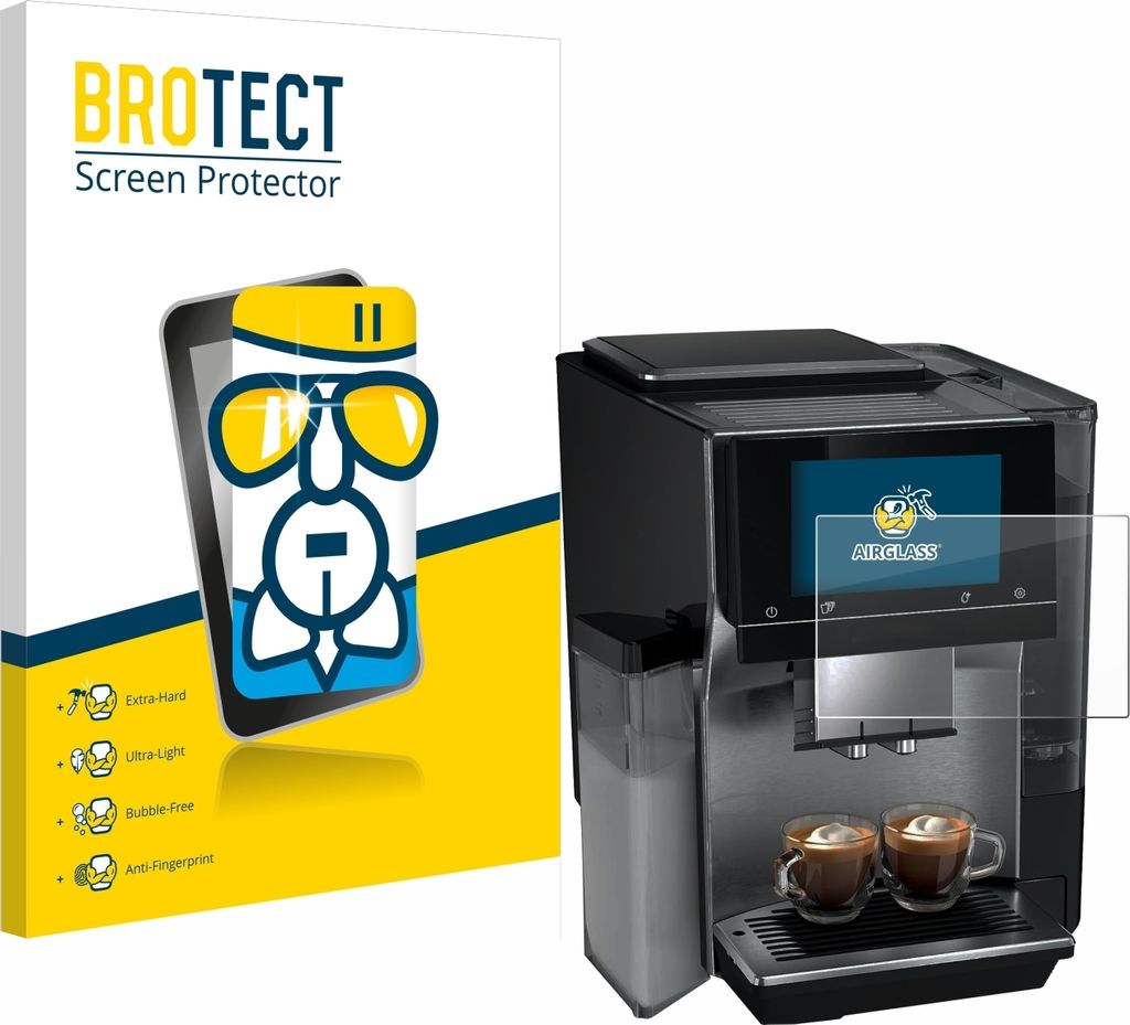 BROTECT Schutzglas für Siemens EQ700 Schutzfolie Panzer Folie Glas Display Schutz klar