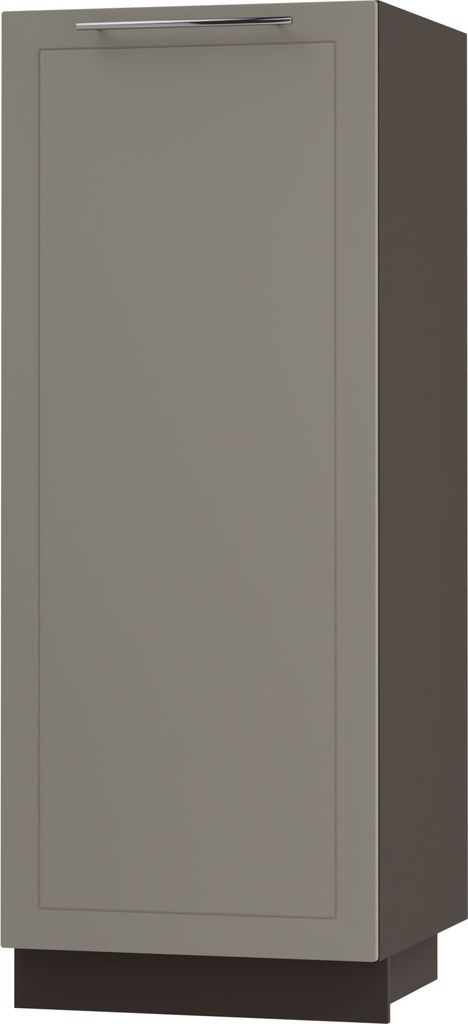 Vorratsschrank Kvantum Q-D5D/60/154 1-türig 60cm Korpus- & Frontfarbe wählbar,beige matt,lava