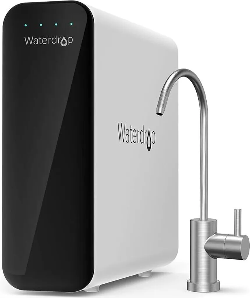 Filtre à eau sous évier à 3 étages Waterdrop TSU haute performance